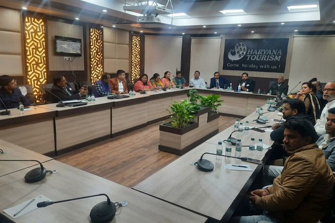 Monthly National Advisory Board Meeting Held In Haryana Tourism